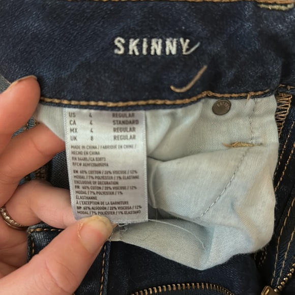 American Eagle skinny super stretch jeans - Picture 3 of 4